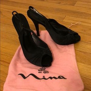 Nina Sling Back Heels
